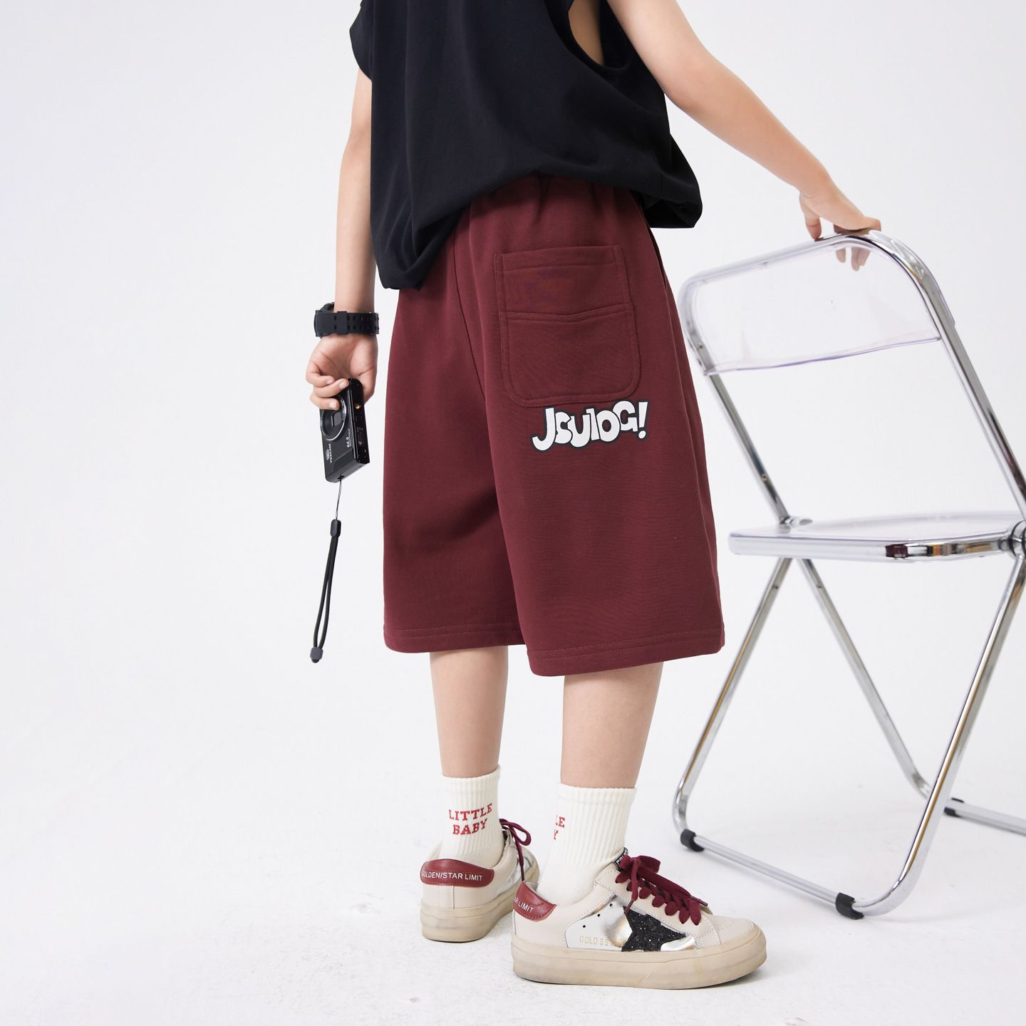 Quần ngắn nỉ thun Q42-KZ5744