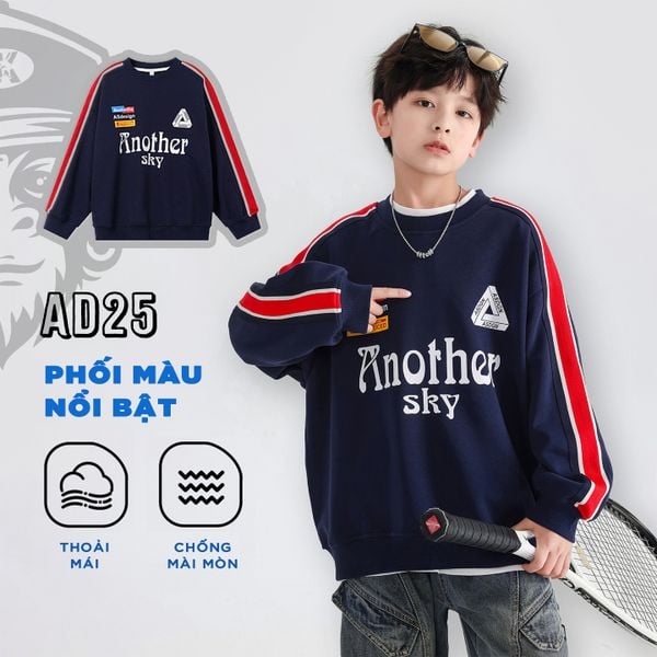 Áo nỉ thể thao dài tay AD25 - WY5812