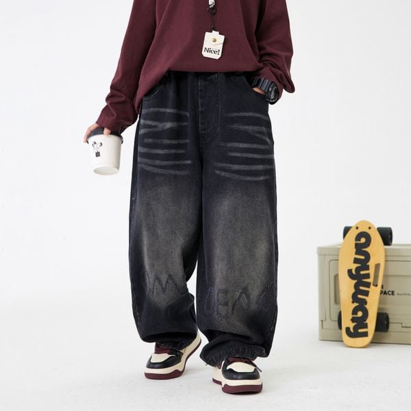 Quần jean dài ống rộng QD20 - KZ5856