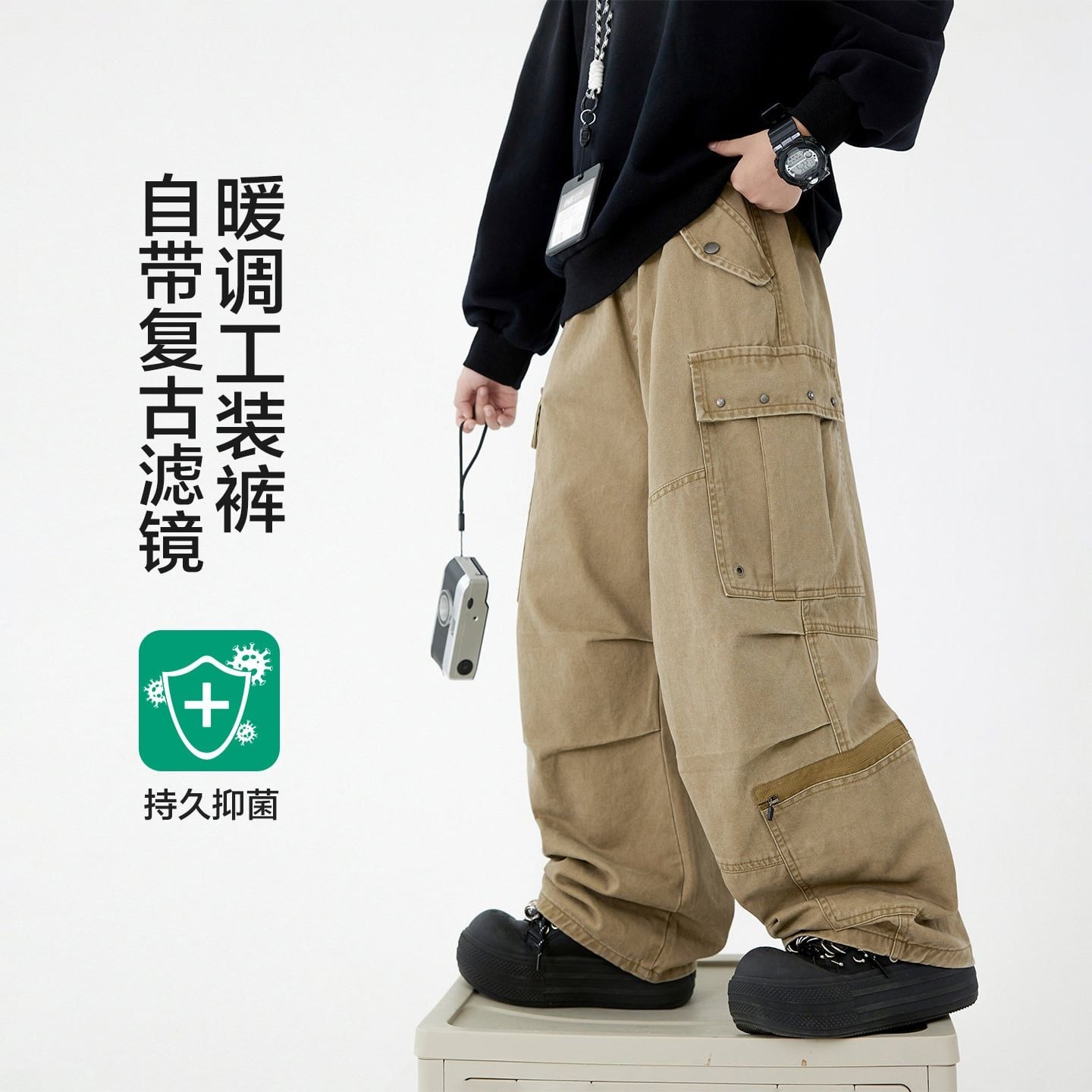 Quần dài kaki túi hộp QD06 - KZ6284