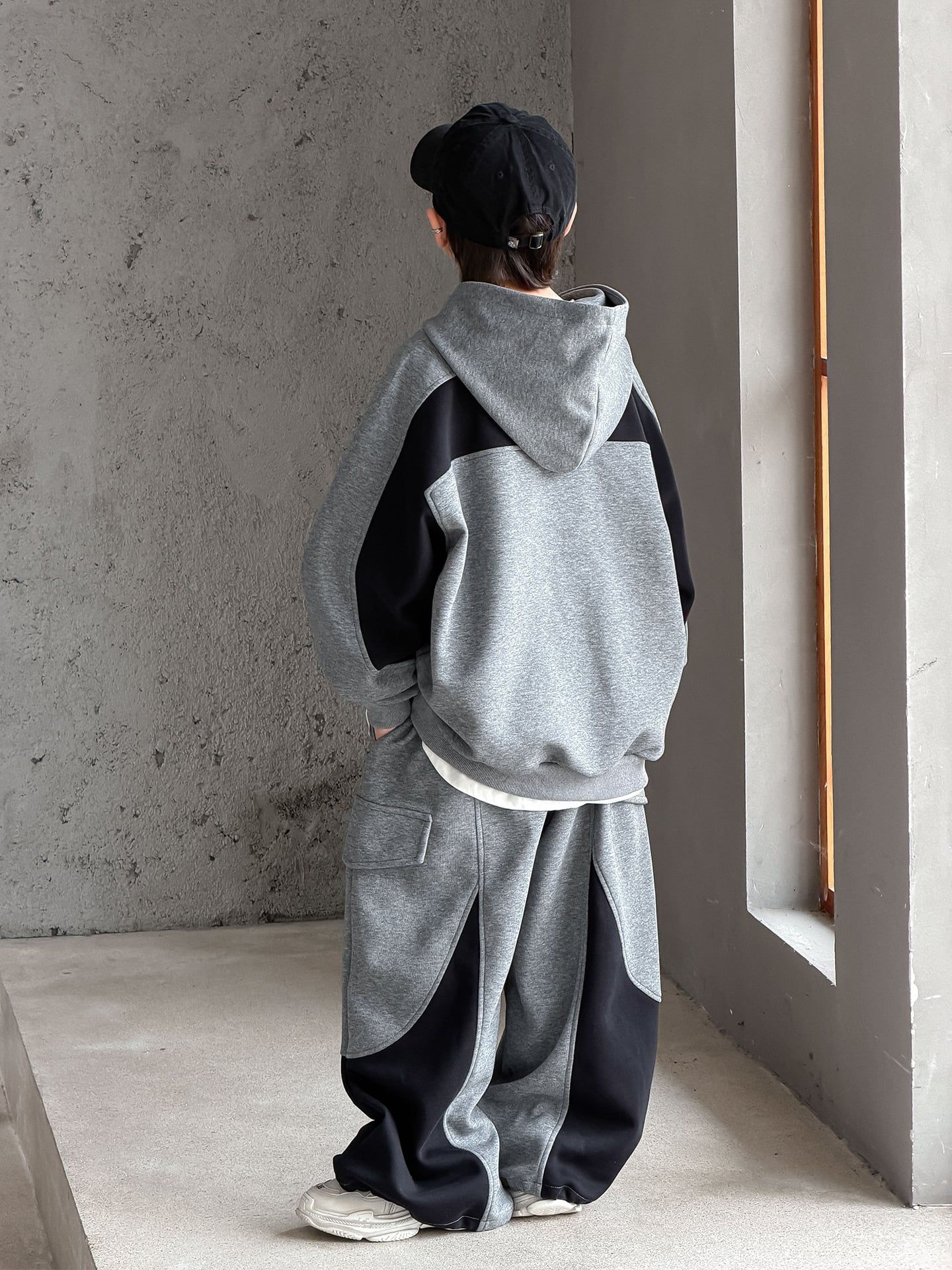 Set bộ nỉ hoddie dài tay BD02- 21116 ( ONDER)
