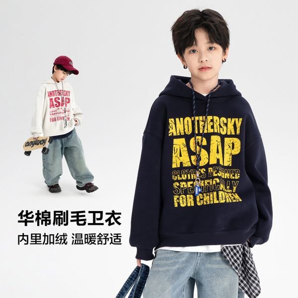 Áo nỉ hoddie dài tay lót ấm AD48 - WY6057