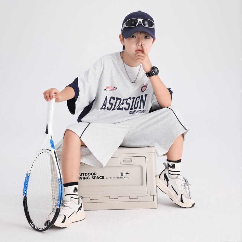 Set bộ ngắn thun cotton B04 - TZ5632