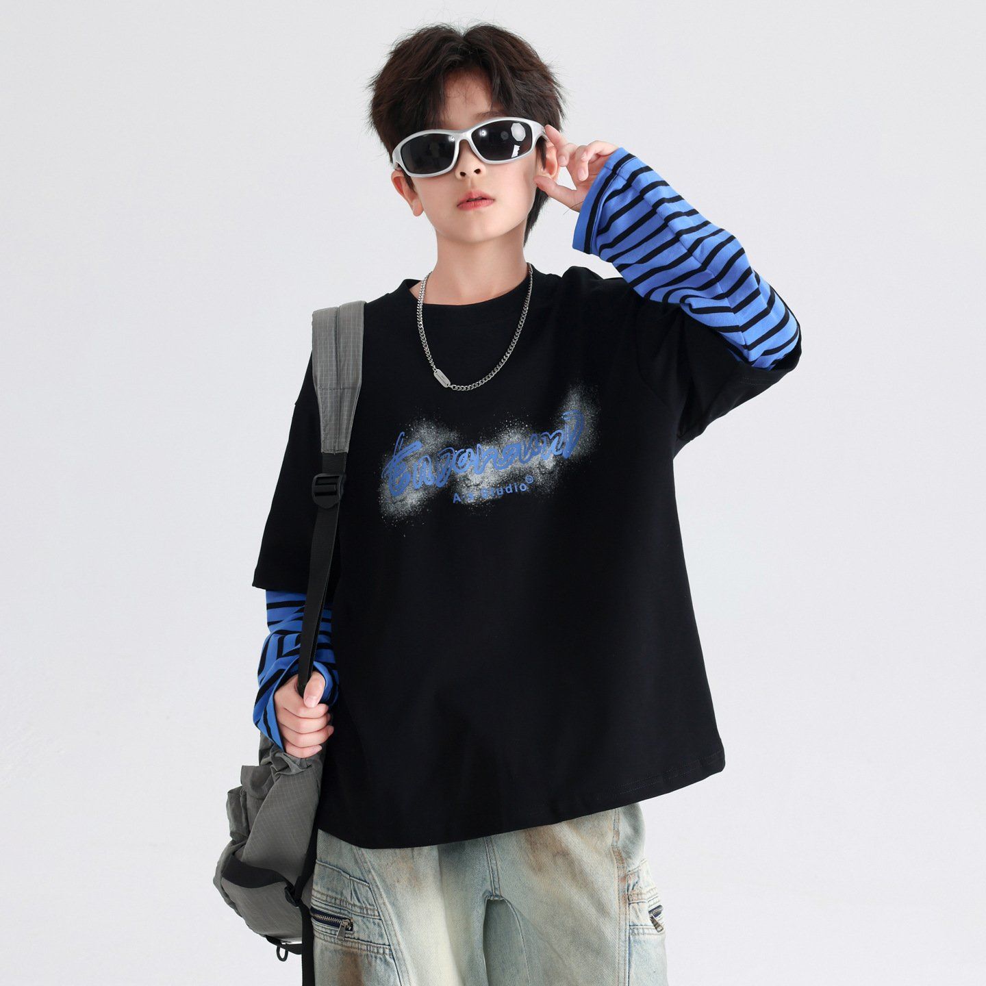 Áo thun dài tay AD43 -TX5789