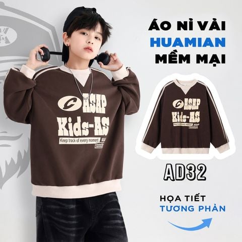 Áo nỉ thun dài tay AD32 - WY5906