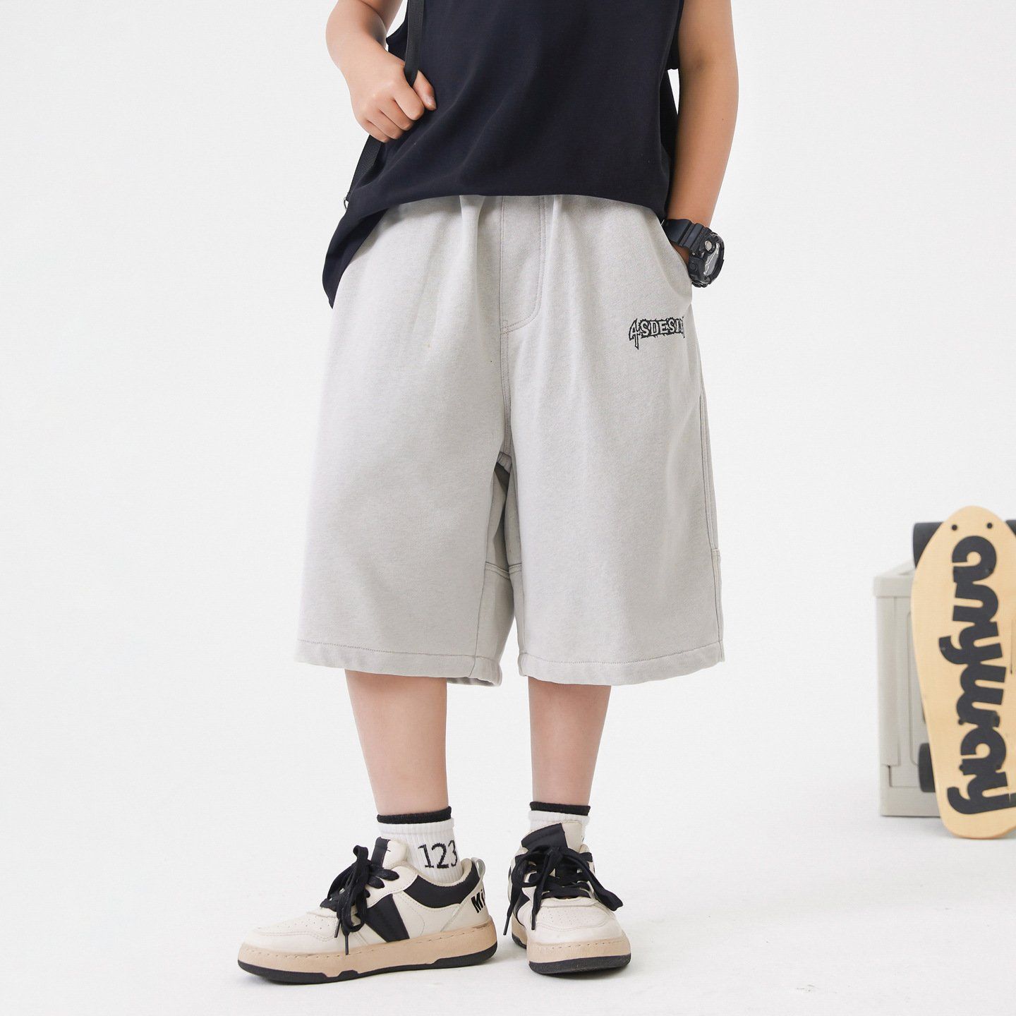 Quần ngắn cotton Q45-KZ5743