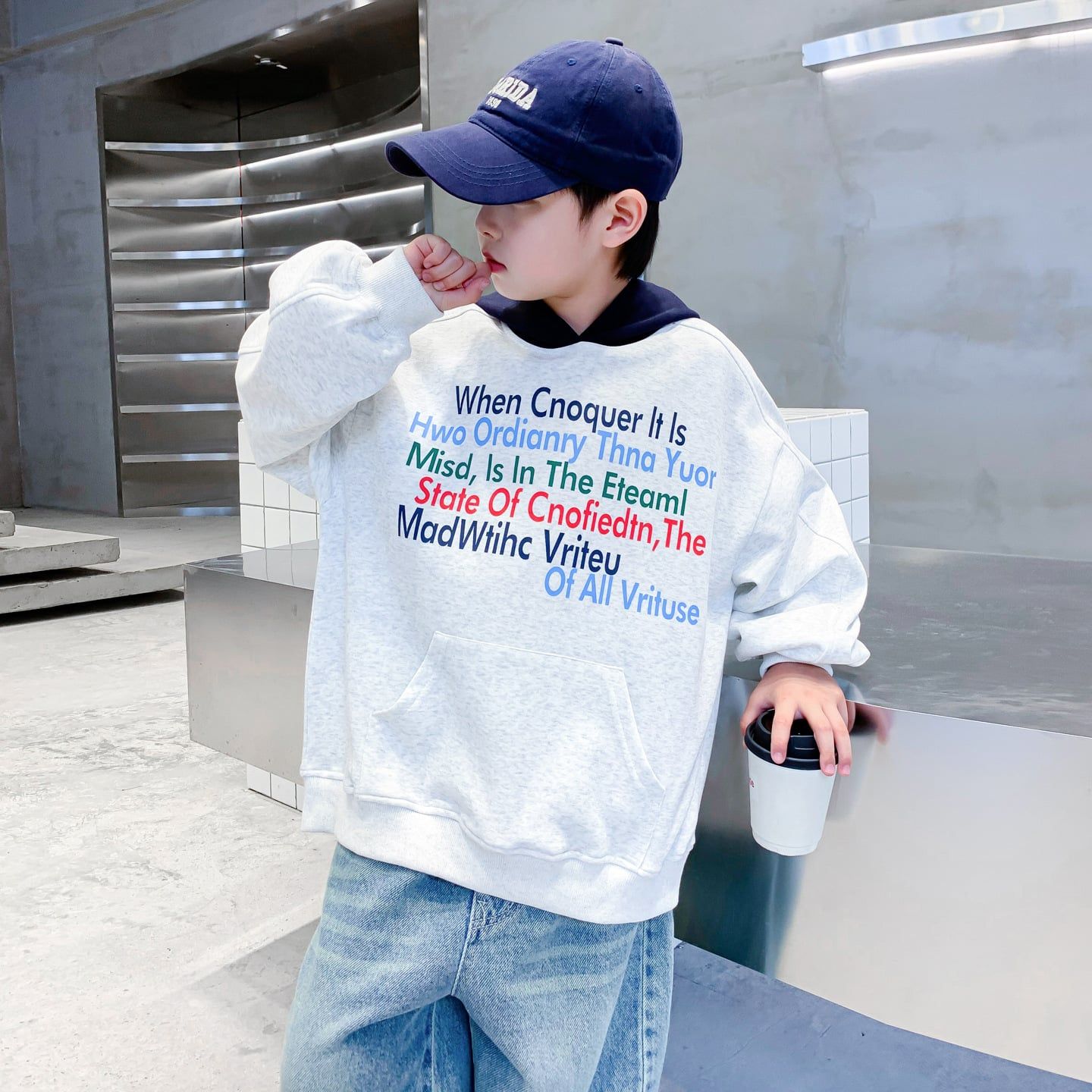 Áo nỉ dài tay hoddie AD23 - WY5870