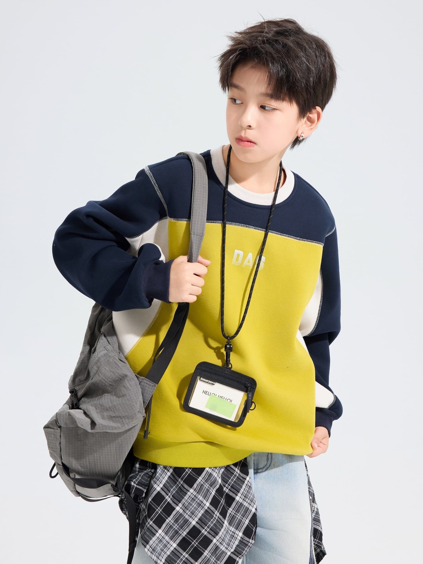 Áo nỉ mỏng dài tay AD03 - WY7170