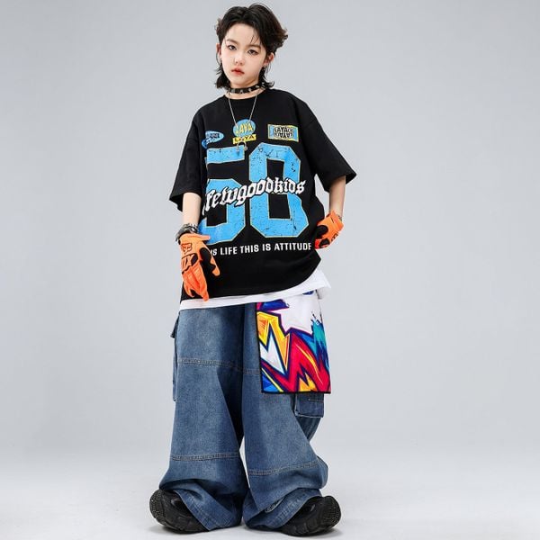 Áo ngắn tay hiphop A56