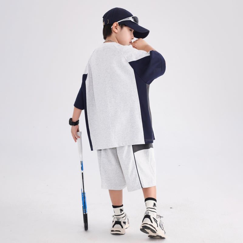 Set bộ ngắn thun cotton B04 - TZ5632