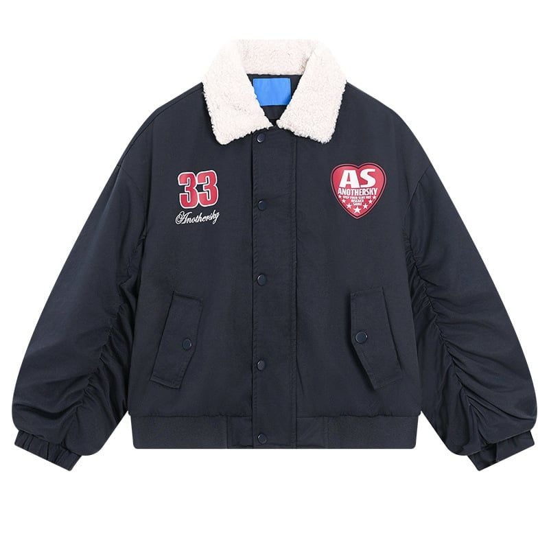 Áo khoác bomber dài tay chằn bông siêu nhẹ cố lông KD08 - MF6304