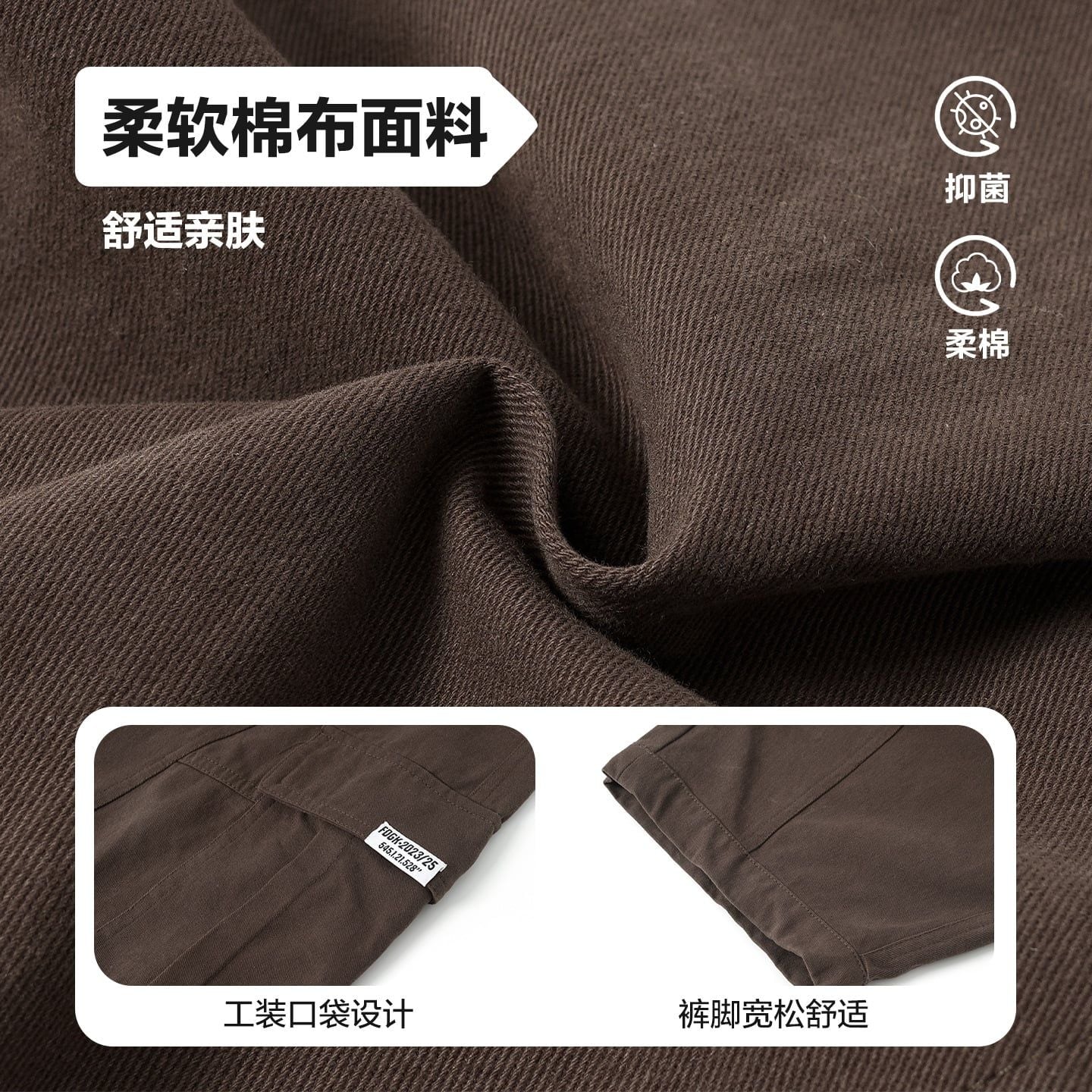 Quần dài kaki túi hộp QD16 - KZ5863