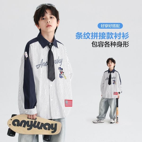 Áo sơ mi dài tay Mickey AD26 - CS5801