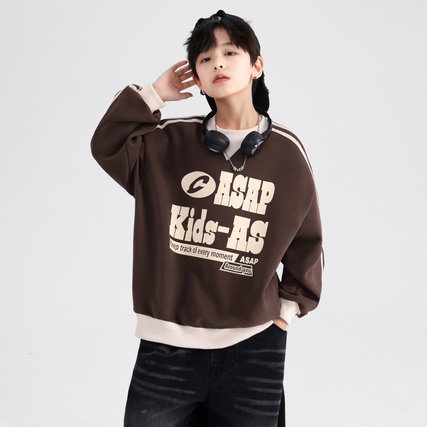 Áo nỉ thun dài tay AD32 - WY5906