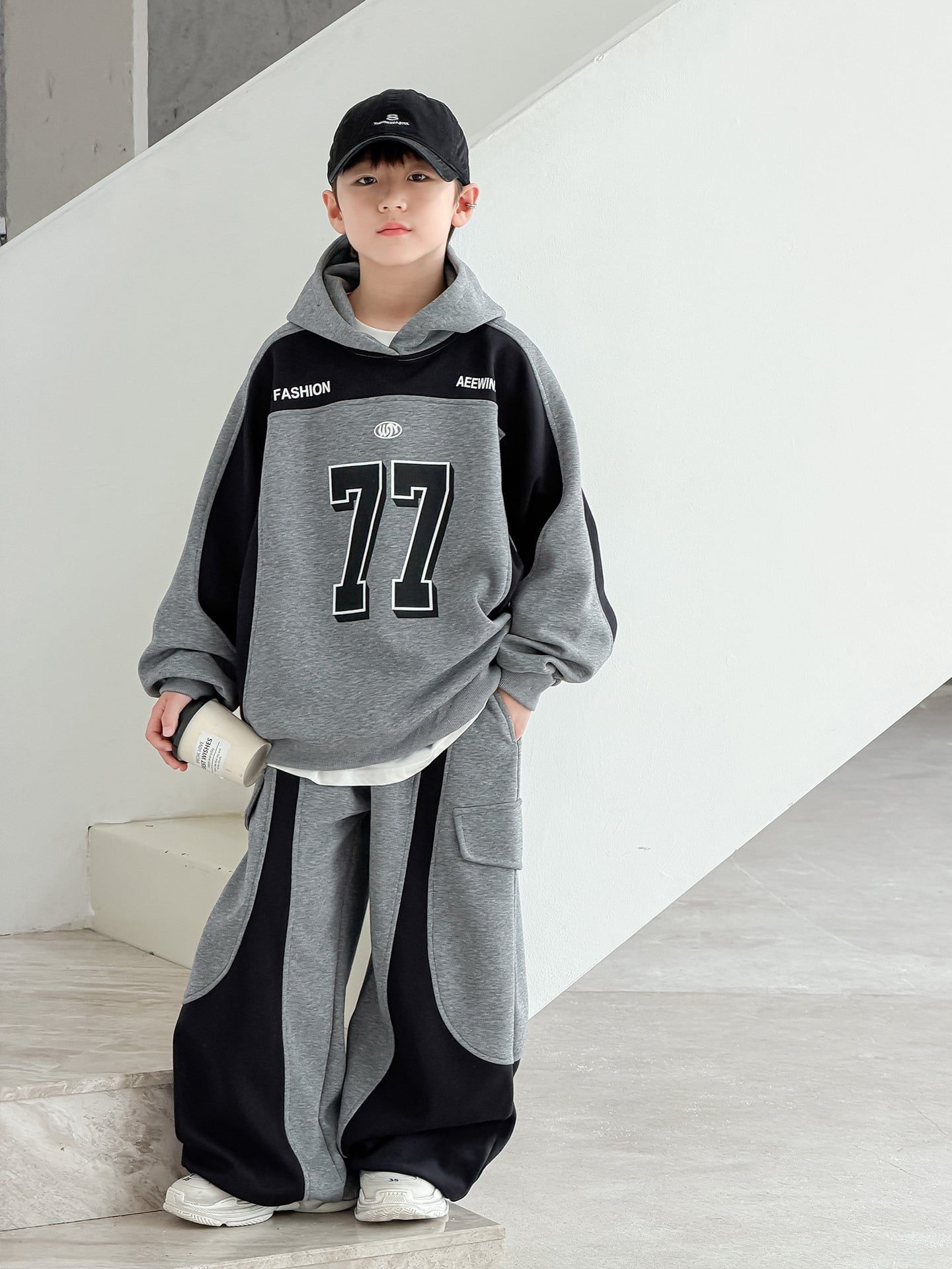 Set bộ nỉ hoddie dài tay BD02- 21116 ( ONDER)