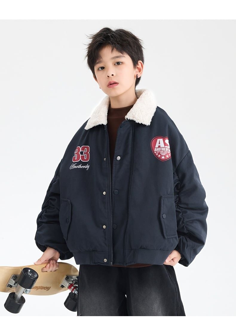 Áo khoác bomber dài tay chằn bông siêu nhẹ cố lông KD08 - MF6304
