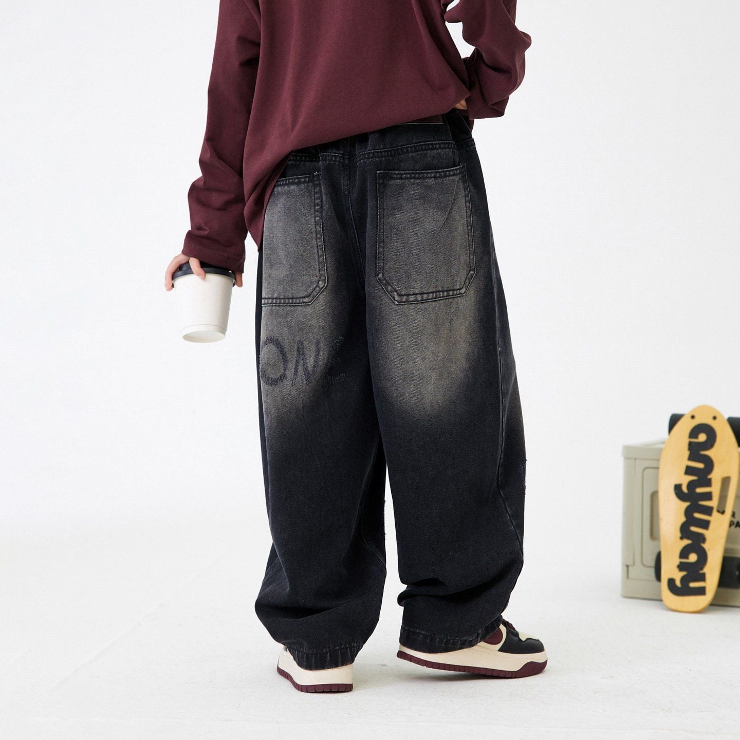 Quần jean dài ống rộng QD20 - KZ5856