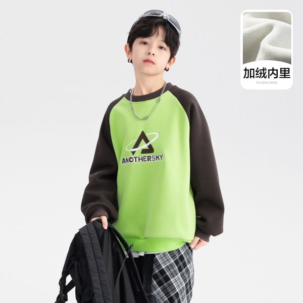 Áo nỉ dài tay lót bông AD54 - WY6001