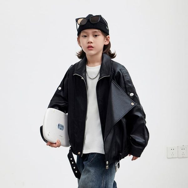 Áo khoác da dài tay K01 - QW1706