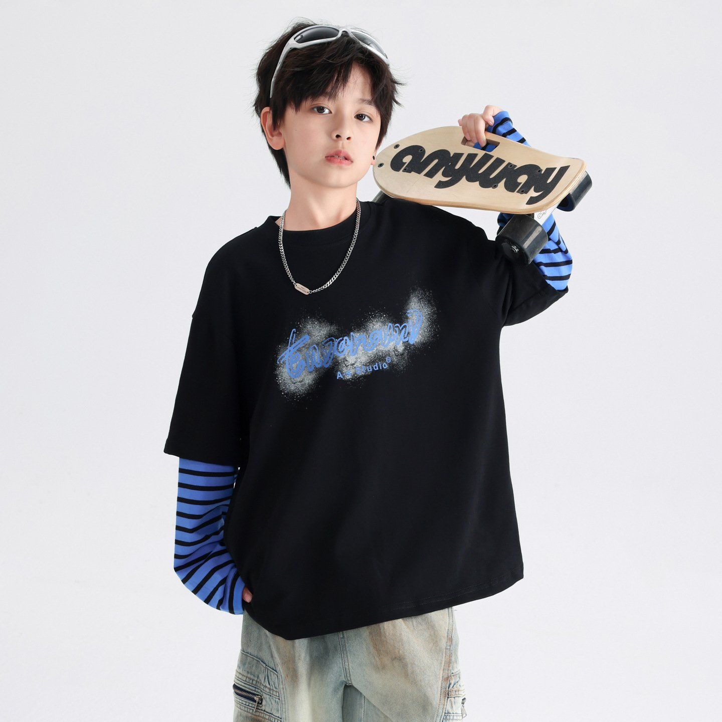 Áo thun dài tay AD43 -TX5789