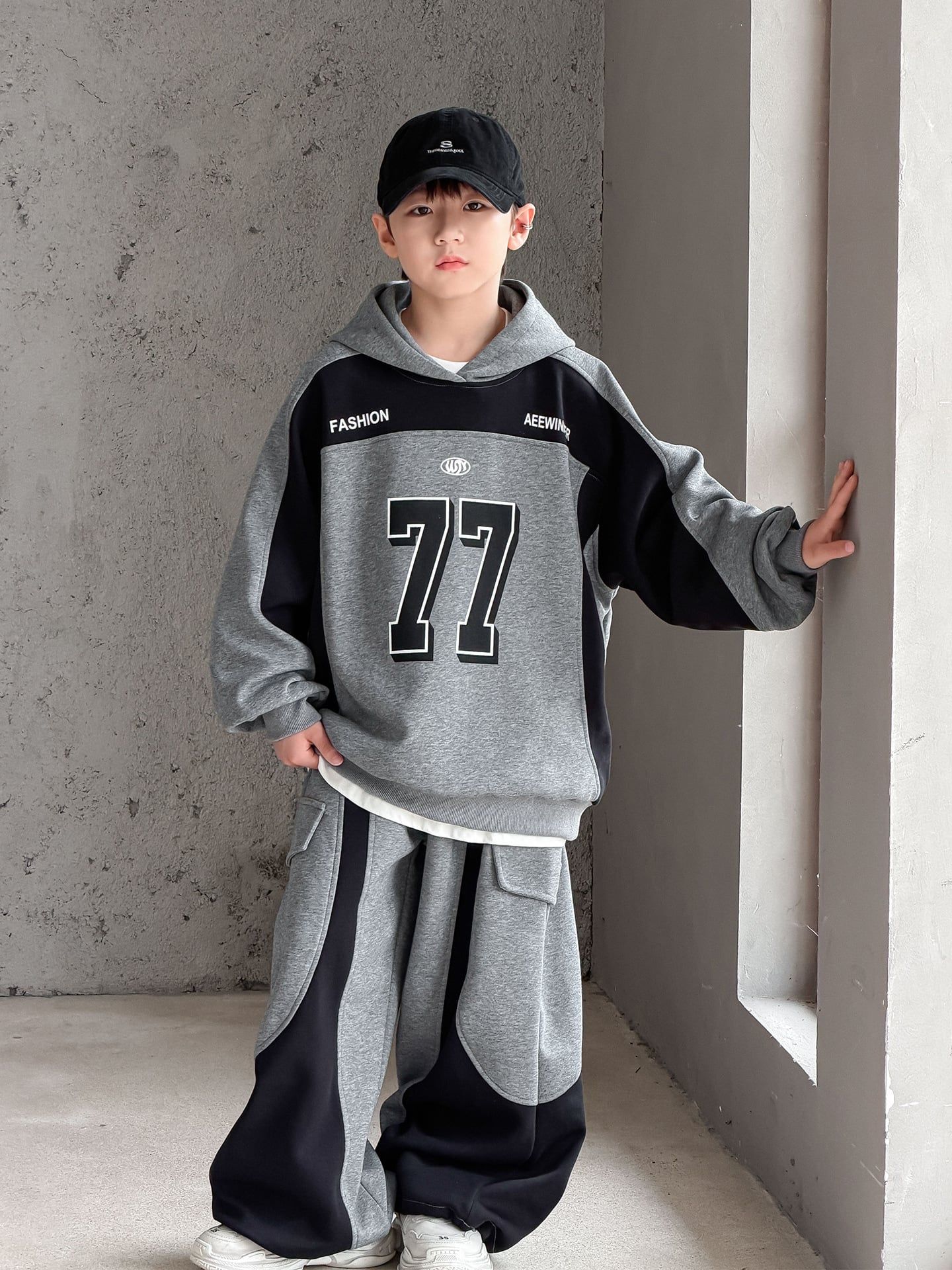 Set bộ nỉ hoddie dài tay BD02- 21116 ( ONDER)
