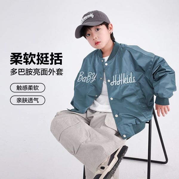 Áo khoác gió dài tay bomber K02-WT5234