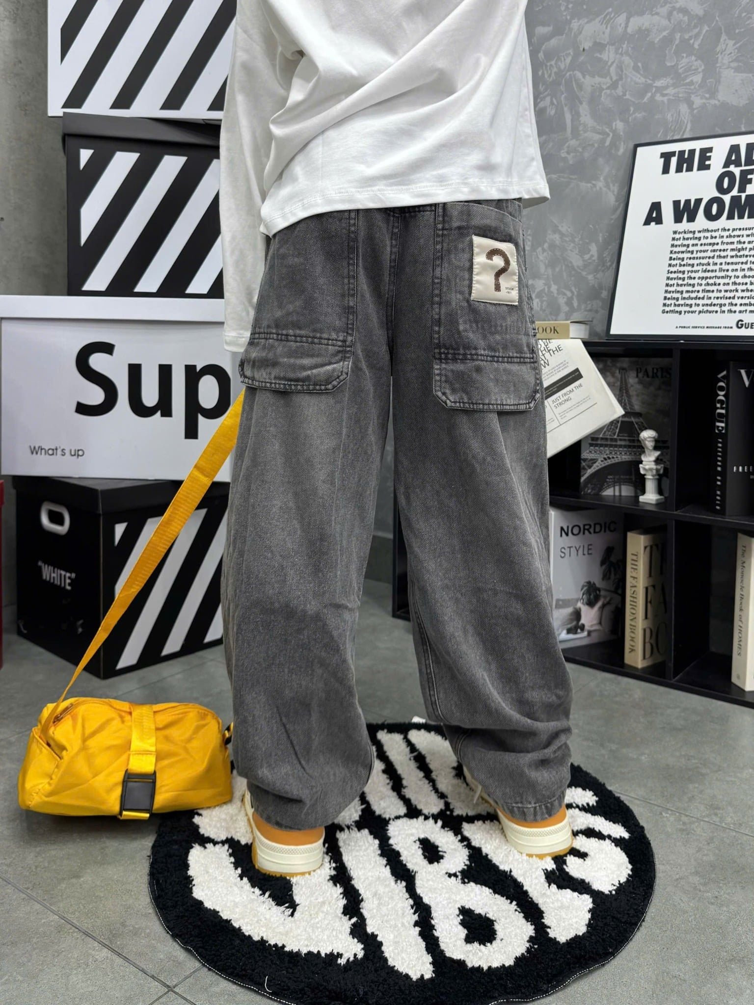 Quần bò dài túi hộp QD10 - TX5361