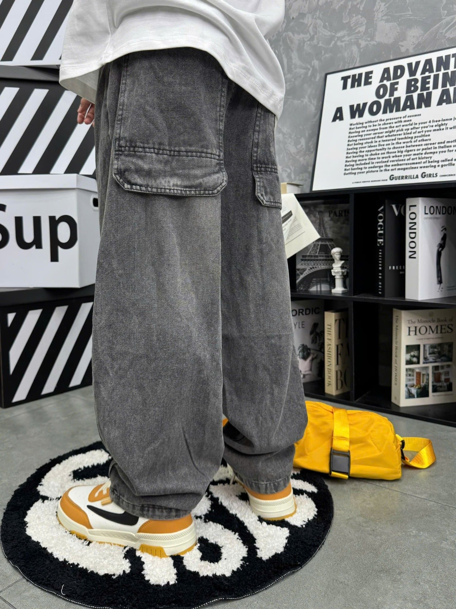 Quần bò dài túi hộp QD10 - TX5361