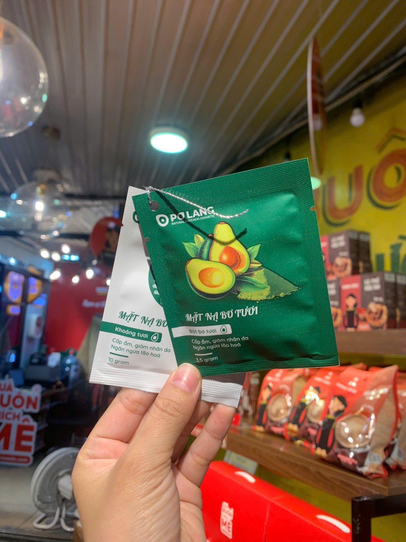  Mặt Nạ Bơ Tươi - Khoáng 