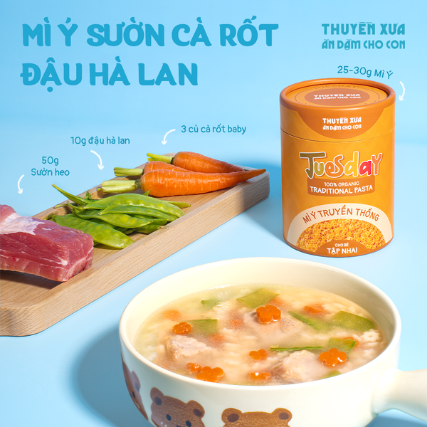 COMBO 3 NUI - MÌ Ý ĂN DẶM THUYỀN XƯA