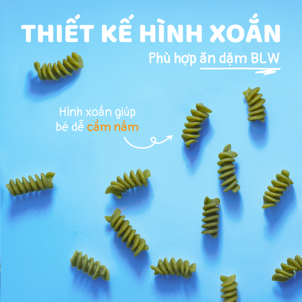 MÌ Ý RAU CHÂN VỊT ĂN DẶM THUYỀN XƯA - 180G - HỮU CƠ