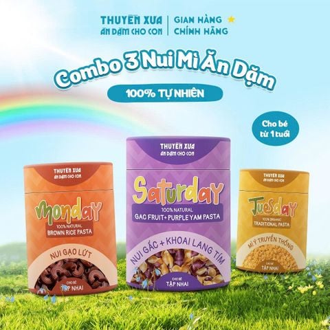 COMBO 3 NUI - MÌ Ý ĂN DẶM THUYỀN XƯA
