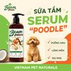 Sữa tắm serum poodle Beam Paws 470ml – Dưỡng Lông Mềm Mượt, Giữ Màu Lông, Serum Dầu Dừa & Lá Xô Thơm Tự Nhiên