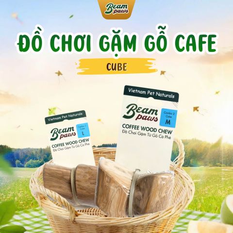 Beam Paws – Đồ Gặm Gỗ Cà Phê Tự Nhiên Cho Cún | An Toàn, Sạch Răng, Giảm Stress