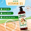 Beam Paws Sữa Tắm Serum Dưỡng Ẩm Tự Nhiên, Chăm Sóc Toàn Diện, Chai 470ml