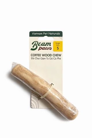 Đồ Chơi Gặm Gỗ Cà Phê Tự Nhiên Beam Paws Dạng Khối