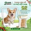 Đồ Gặm Gỗ Cà Phê Tự Nhiên Beam Paws Kèm Dây Cho Cún - Sạch Răng, Giảm Stress, An Toàn