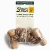 Đồ Gặm Gỗ Cà Phê Tự Nhiên Beam Paws Kèm Dây Cho Cún - Sạch Răng, Giảm Stress, An Toàn