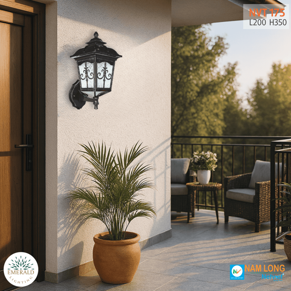 Đèn vách sân vườn NVT 175 - Emerald Lighting - Emeraldlighting