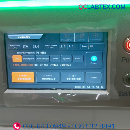  Máy kiểm tra độ bền màu giặt Vortex M6 – SDL Atlas 