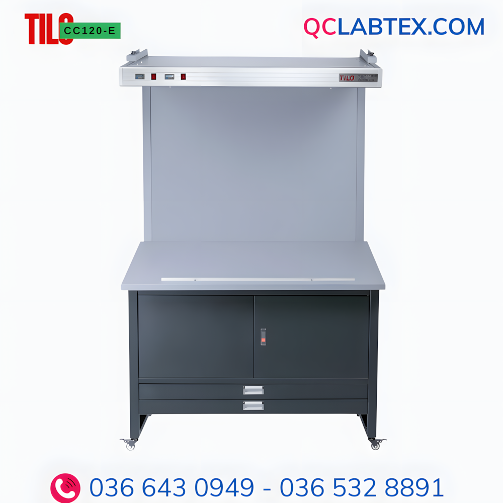 Bàn soi màu TILO CC120 Chuẩn ISO 3664 cho ngành in – QCLABTEX