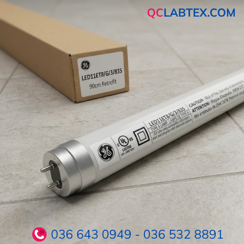  Bóng đèn LED Retrofit T8 GE LED11ET8/G/3/835 X-Rite 