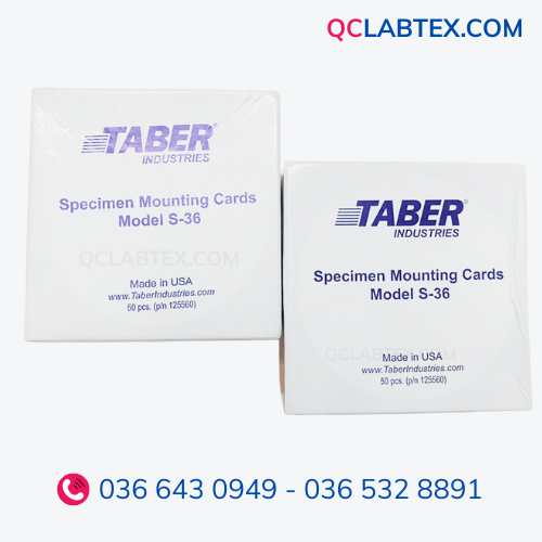  Thẻ gắn mẫu Taber 