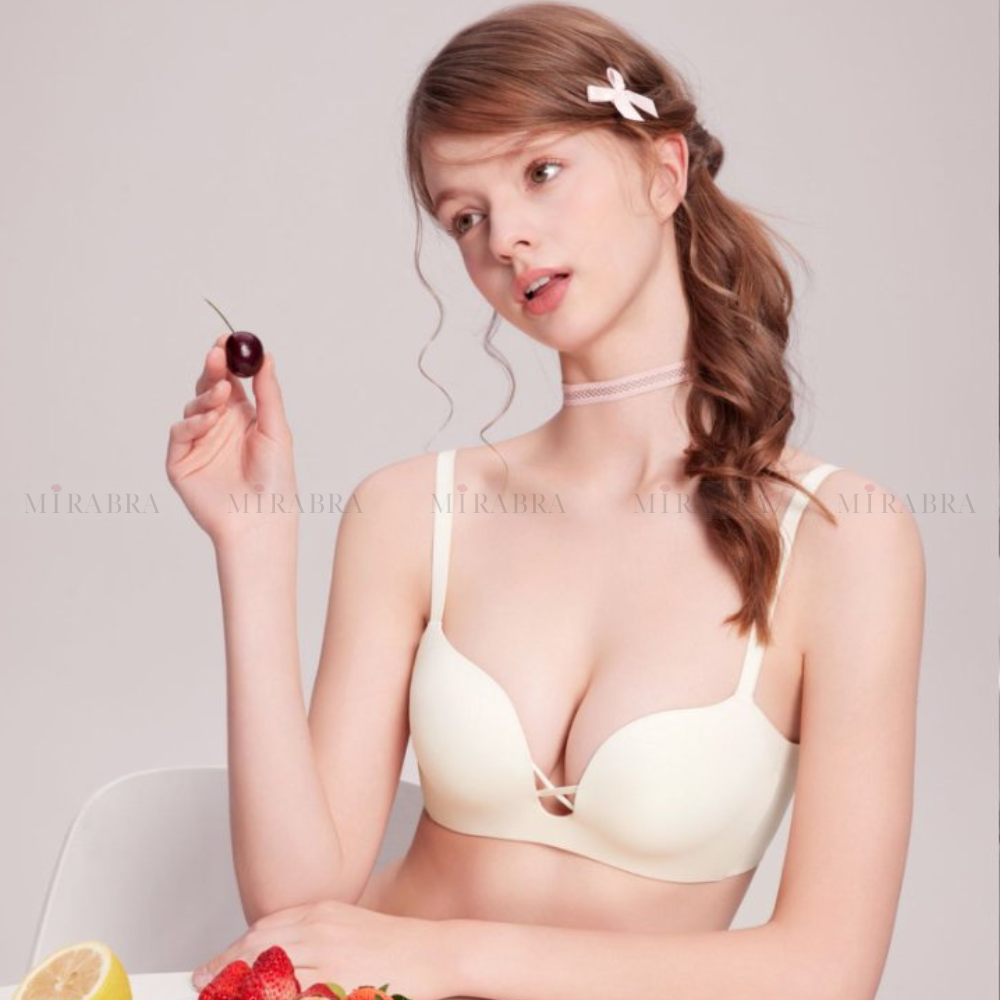 Áo lót cao cấp, thiết kế chữ U sâu bắt chéo – nâng dáng ngực, tạo hiệu ứng đầy đặn - ML018