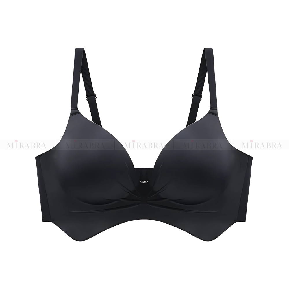 Áo ngực có mùi thơm không gọng chất su non nâng ngực, đệm 4cm - ML06