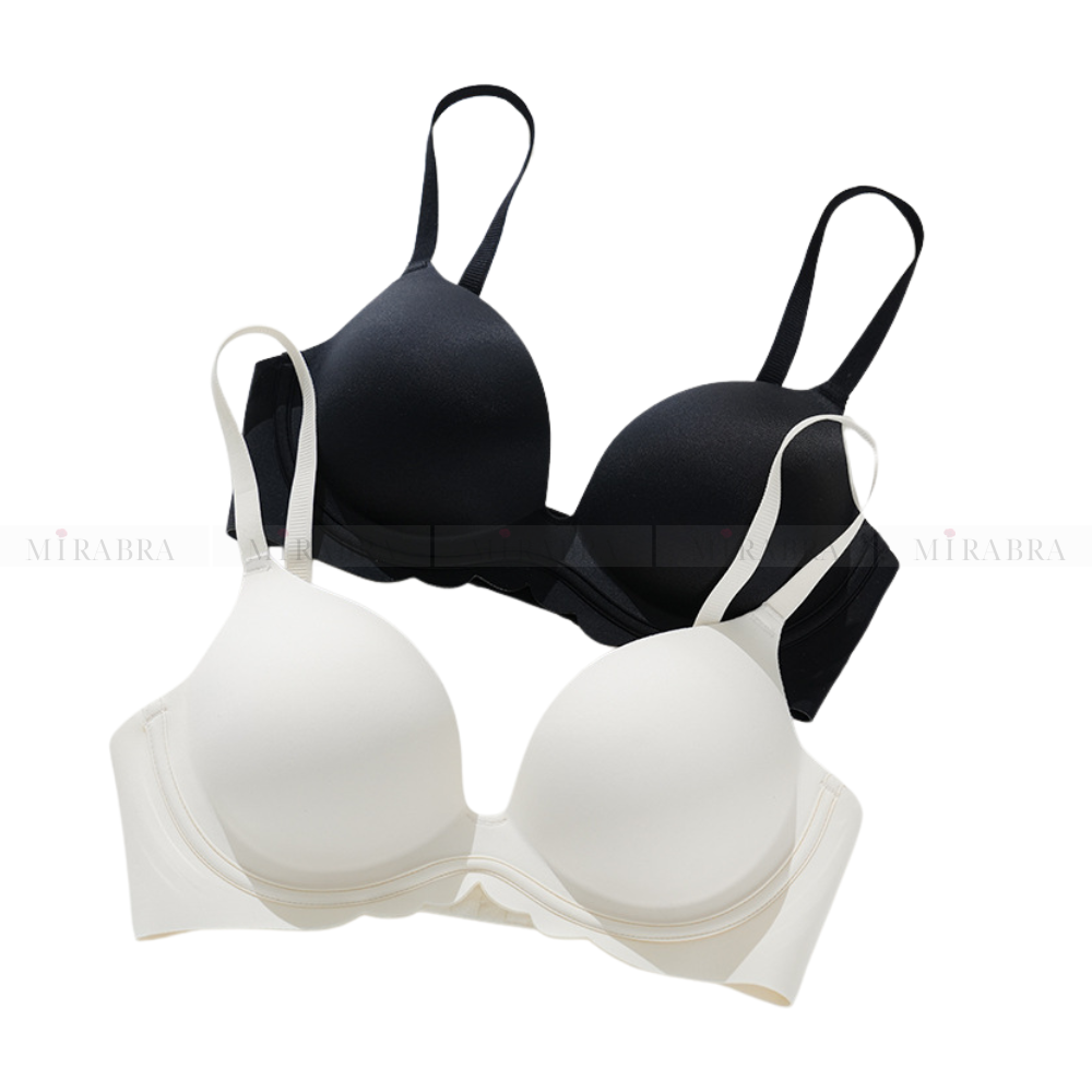 Áo lót nâng ngực viền V sâu, đệm 6cm, sóng ngực - ML08