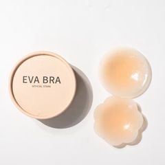 Miếng dán ngực Silicone EVA BRA 6 miếng, Thông hơi, thoáng khí - MD04