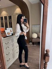 Quần Legging Hello Kitty lót nỉ tôn dáng - MQ07