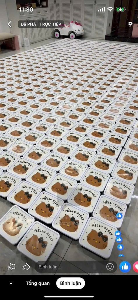 Quần Legging Hello Kitty lót nỉ tôn dáng - MQ07