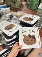 Quần Legging Hello Kitty lót nỉ tôn dáng - MQ07